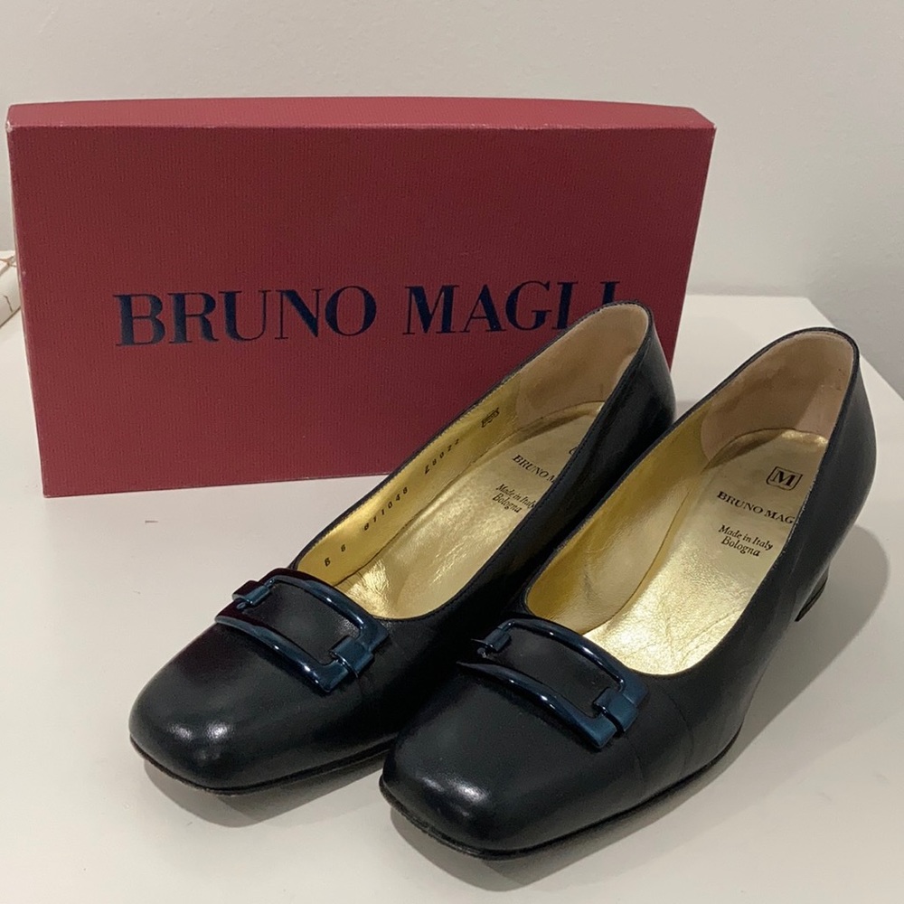 Dark Navy Heels